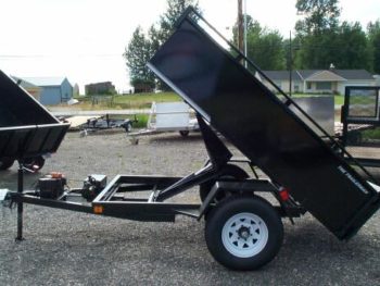 Single Axle Dump Trailer