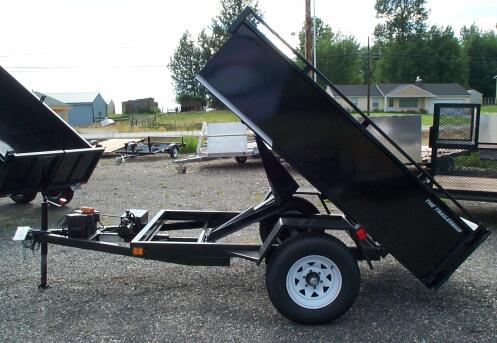 Single Axle Dump Trailer